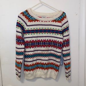 Old Navy knit sweater with fun design